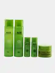 Набор для лица уходовый с алоэ, SKIN CARE 3 SET (ALOE), GIINSU, 150 мл*2/30 мл*2/50 г