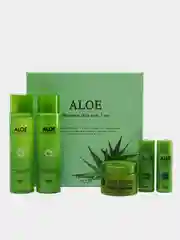 Набор для лица уходовый с алоэ, SKIN CARE 3 SET (ALOE), GIINSU, 150 мл*2/30 мл*2/50 г