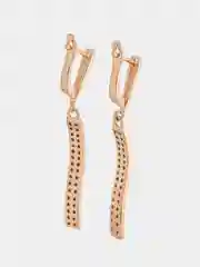 Коралловый серьги из медицинского сплава