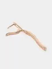 Коралловый серьги из медицинского сплава