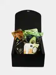 Черный подарочный набор уходовой косметики для лица "Beauty Box"(Бьюти бокс)