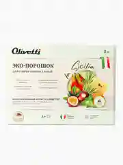 Эко-порошок для стирки концентрат OLIVETTI универсальный, натуральные ингредиенты, 3 кг