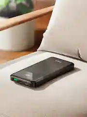 Черный повербанк Hoco J102/J102A 10000/20000 mAh с быстрой зарядкой 22.5W и цифровым дисплеем