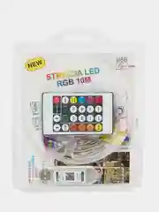 Разноцветный гирлянда RGB 10 метров, Светодиодная лента с пультом, гирлянда 10 метров с USB и Bluetooth