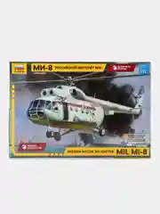 Серый сборная модель Советский многоцелевой вертолёт Ми-8 масштаб 1:72 КИТ пластик