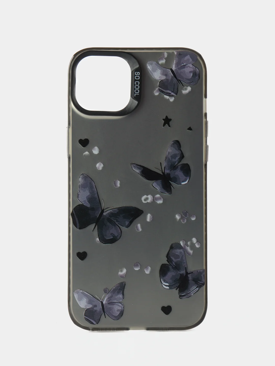 Серый чехол на айфон (iPhone) 11 12 13 14 15 Pro Max силиконовый