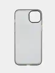 Серый чехол на айфон (iPhone) 11 12 13 14 15 Pro Max силиконовый