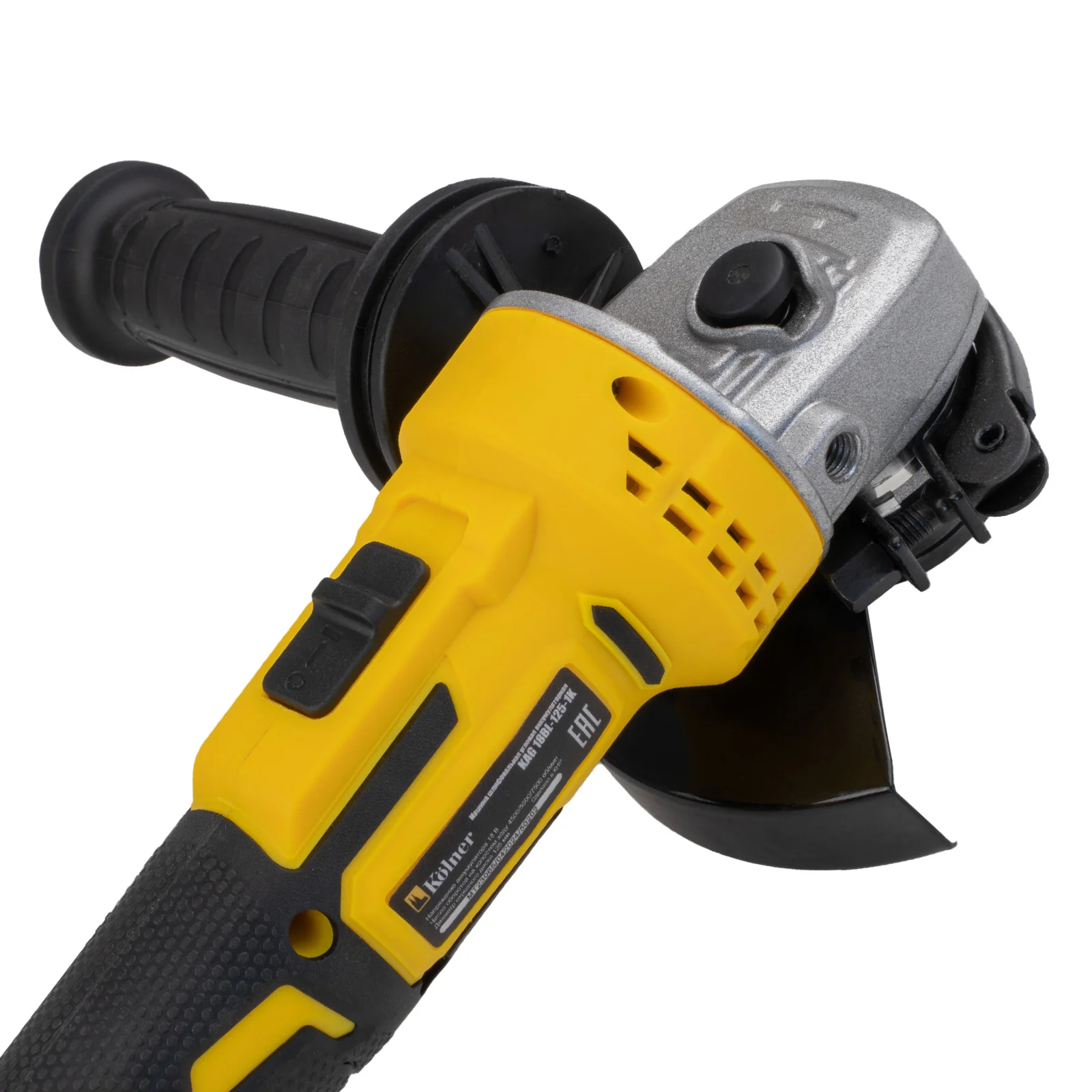 Машина углошлифовальная аккум.(УШМ) 18V UNI-M, BL, 125 мм, KOLNER KAG 18BL-125-1K