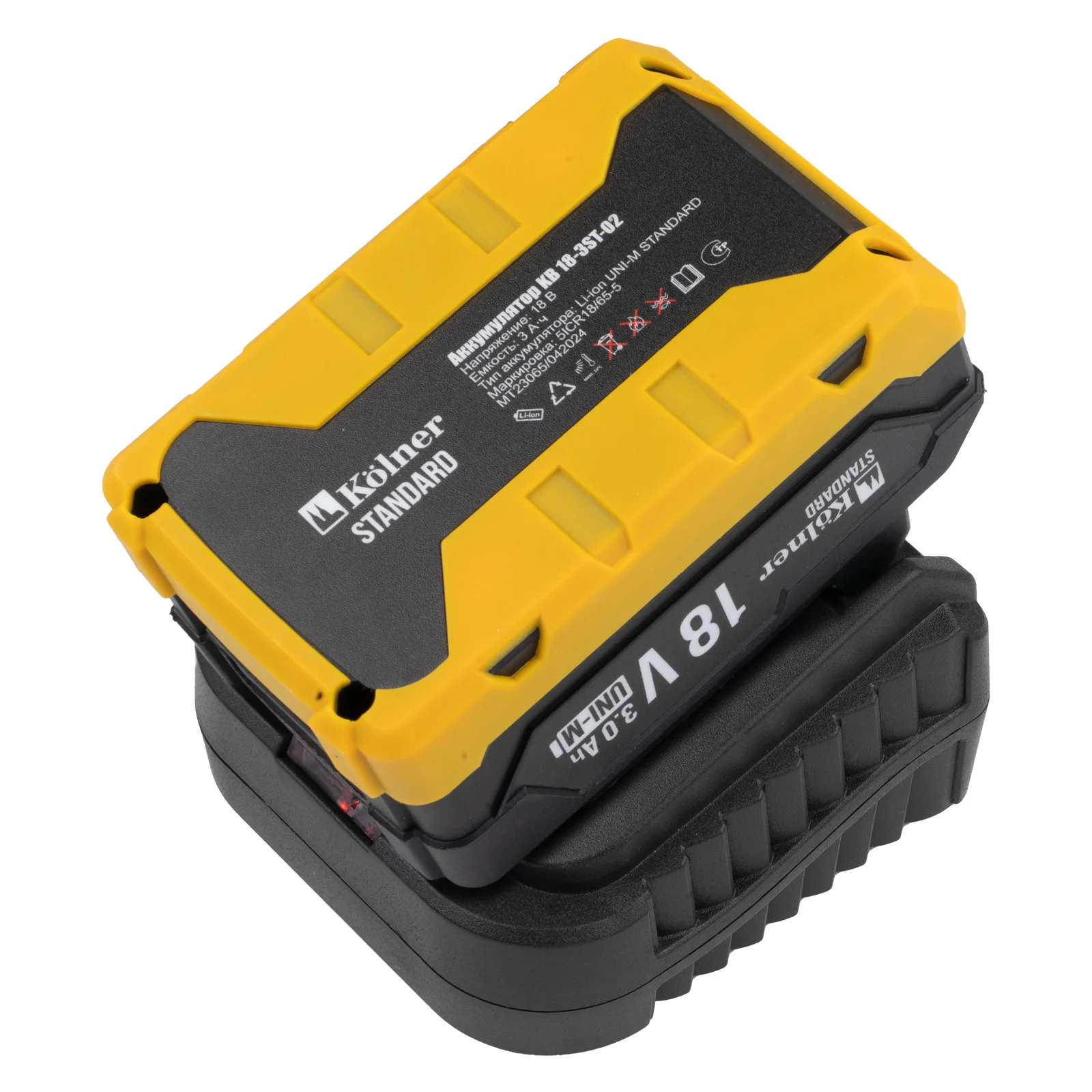 Машина углошлифовальная аккум.(УШМ) 18V UNI-M, BL, 125 мм, KOLNER KAG 18BL-125-1K