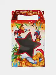 Золотой коробки новогодние для конфет самосборные