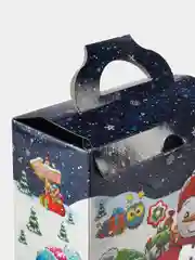 Синий коробки новогодние для конфет самосборные