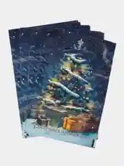 Индиго новогодний подарочный пакет, 1шт/3шт/5шт/10шт/15шт