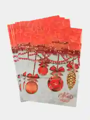 Красный новогодний подарочный пакет, 1шт/3шт/5шт/10шт/15шт