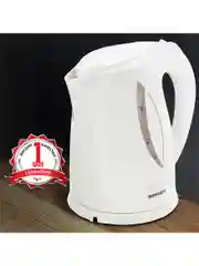 Чайник SONNEN KT-1758, 1,7л, 2200Вт, закрытый нагревательный элемент, пластик, белый
