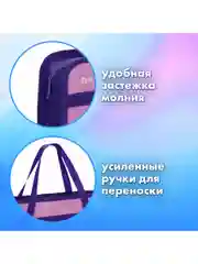 Папка-сумка портфель для документов, с ручками, на молнии Brauberg А4, 1 отделение, 270122
