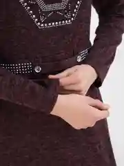 Платье кашемировое, повседневное