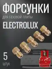 Жиклеры для газовой плиты Электролюкс  для работы от баллона (5 штук)