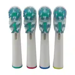 Лесной зеленый сменные насадки для электрической зубной щетки Oral-B, средней жесткости, 4 штуки