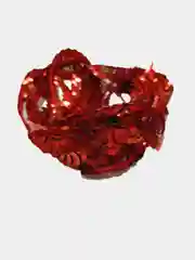 Алый пайетки на нитке (тесьма с пайетками)