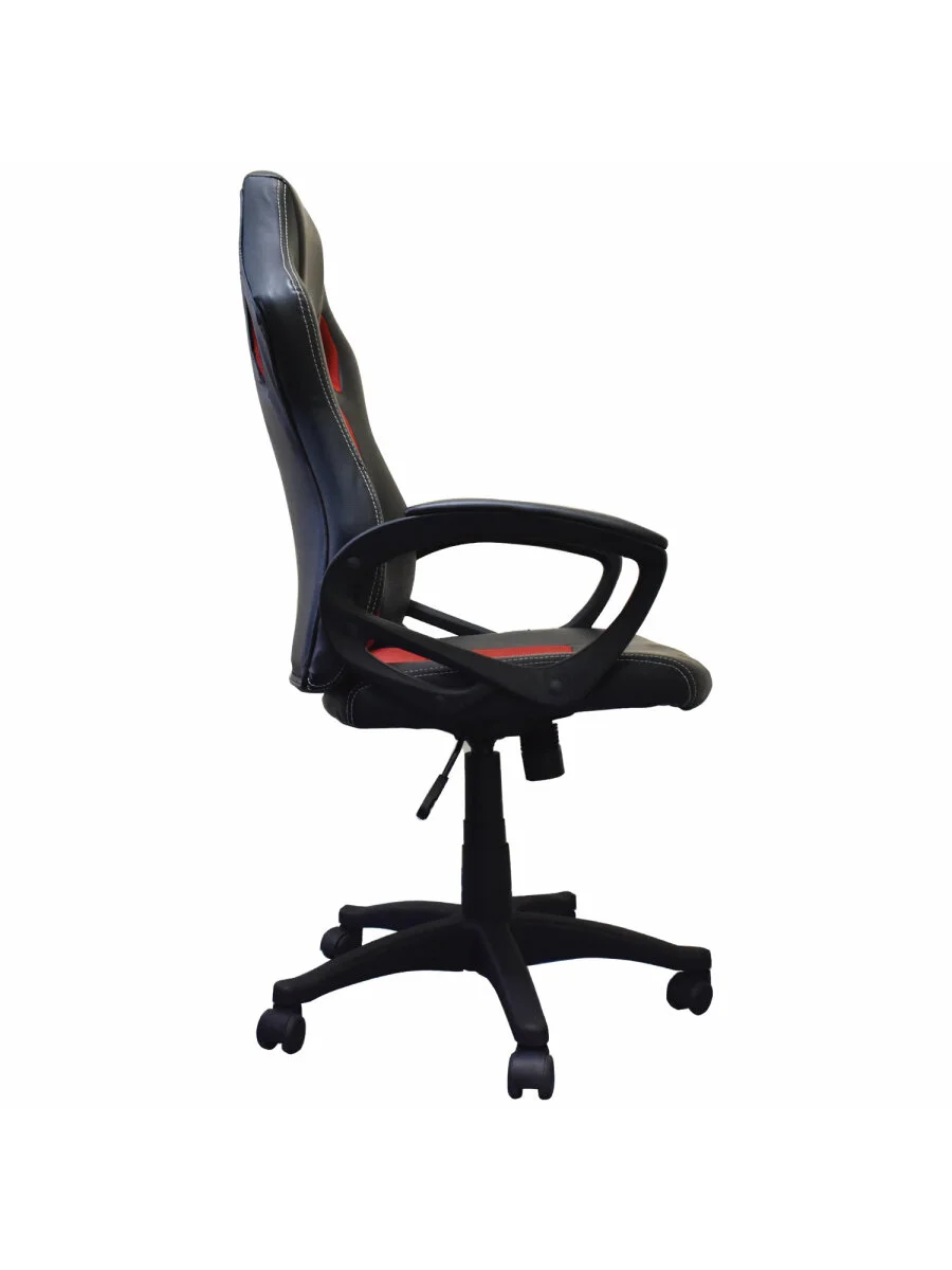 Компьютерное кресло Brabix Rider EX-544, с подлокотниками, ткань, экокожа