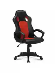 Компьютерное кресло Brabix Rider EX-544, с подлокотниками, ткань, экокожа