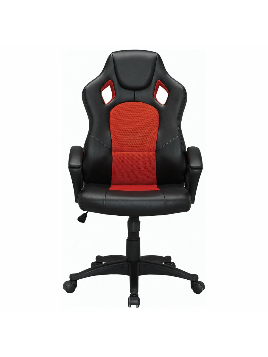 Компьютерное кресло Brabix Rider EX-544, с подлокотниками, ткань, экокожа