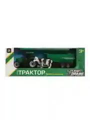 Игрушка Технодрайв ТРАКТОР С ПРИЦЕПОМ