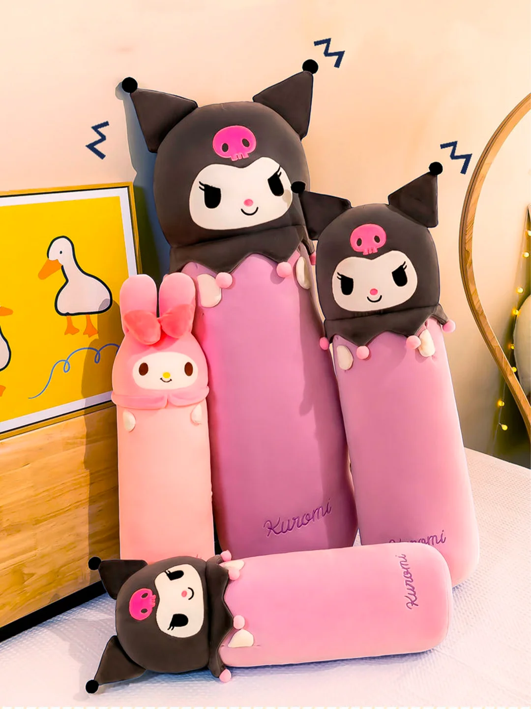 Аметистовый куроми батон, Kuromi мягкая игрушка