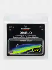 Фиолетовый ратлин Brilliant Diablo Vib 90S mm, 36 г