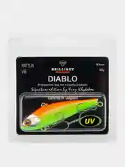 Золотой ратлин Brilliant Diablo Vib 90S mm, 36 г