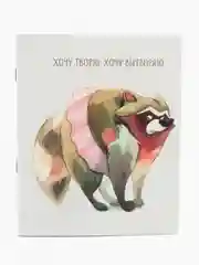 Розовый тетрадь общая в  клетку 48л., "Настроение - ЕНОТ"