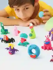 Воздушный легкий пластилин 12 цветов