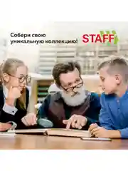 Альбом нумизмата STAFF для 138 монет, ПВХ, черный, 125 х 185 мм