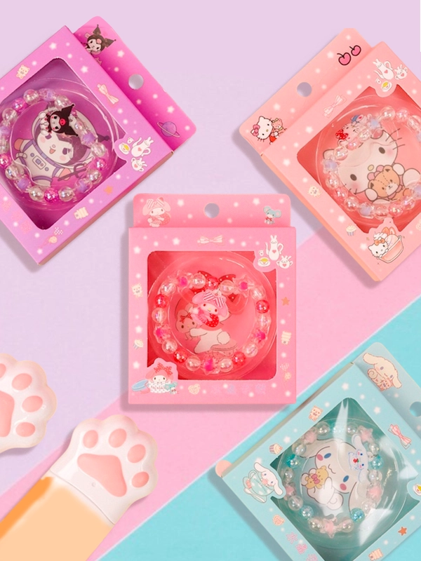 Браслет Sanrio My Melody, Куроми, Мелоди, Синаморолл, Хелло Кити