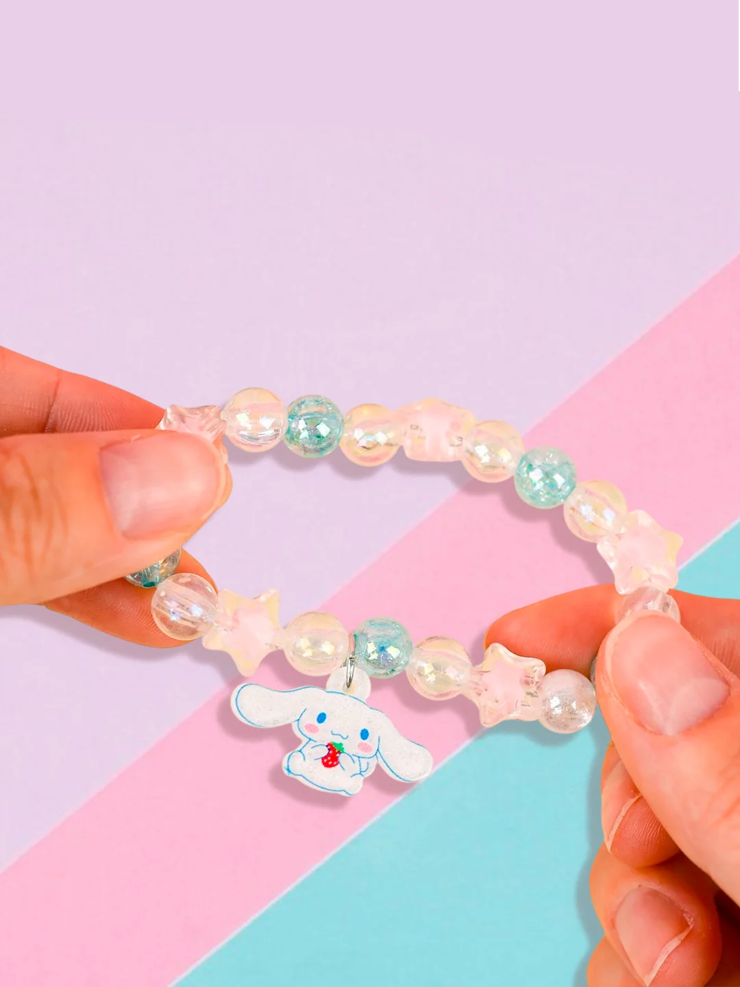 Голубой браслет Sanrio My Melody, Куроми, Мелоди, Синаморолл, Хелло Кити