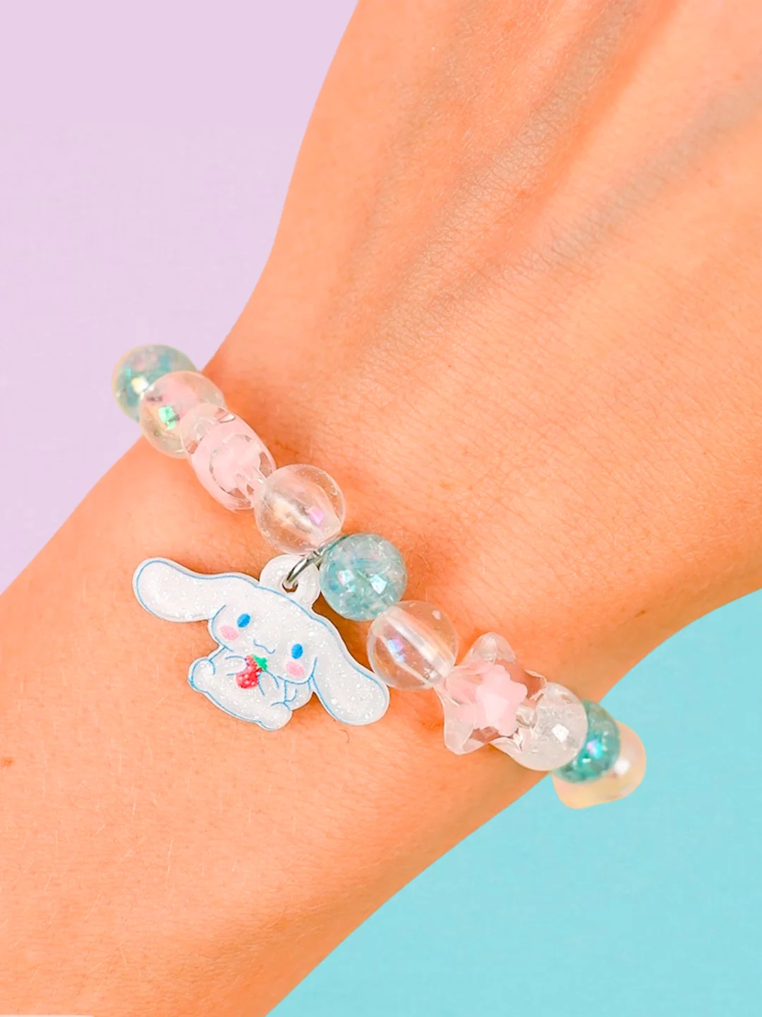 Голубой браслет Sanrio My Melody, Куроми, Мелоди, Синаморолл, Хелло Кити