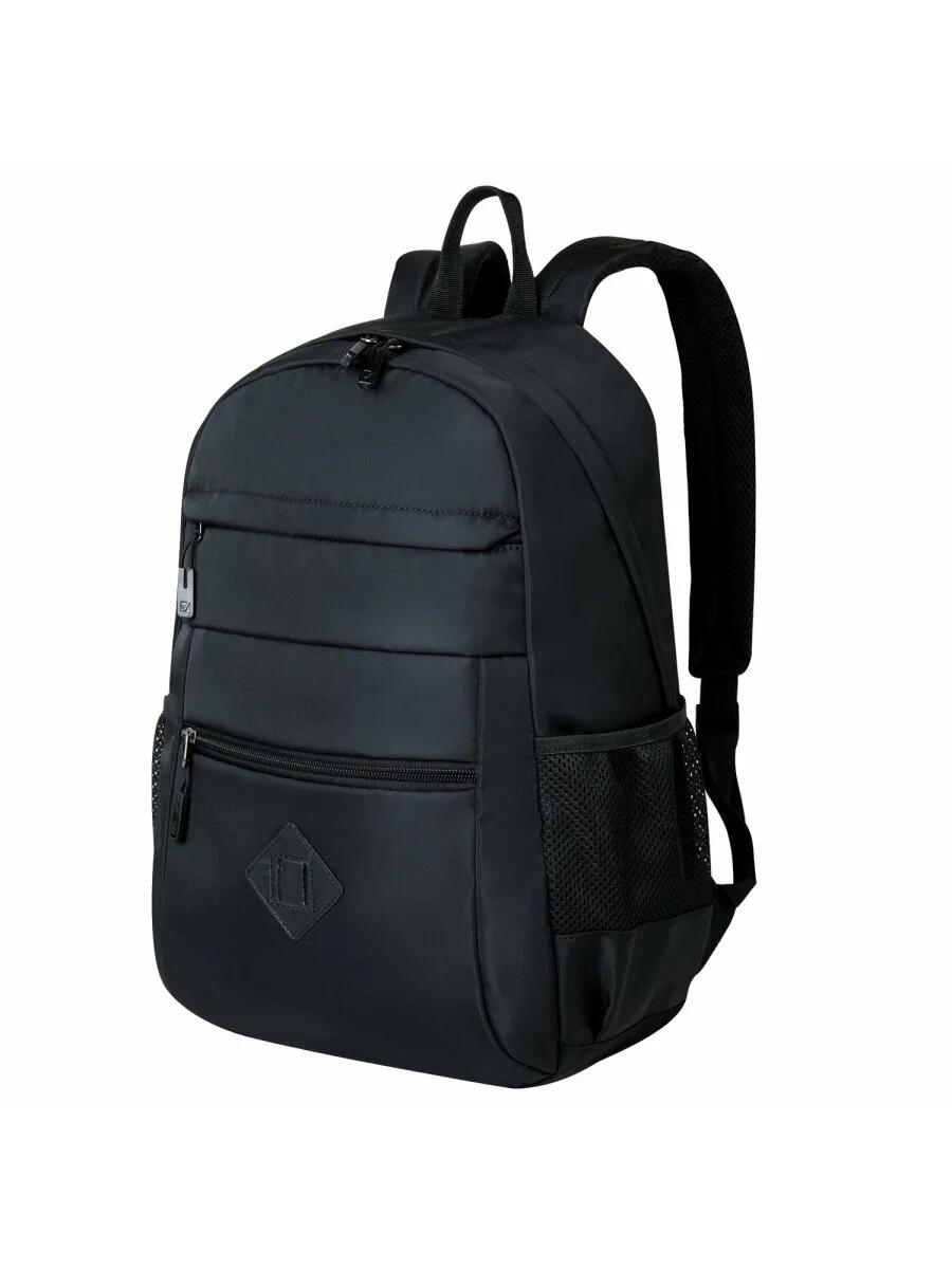 Рюкзак школьный для подростка Brauberg Dynamic эргономичный, черный, 43х30х13 см, 270801