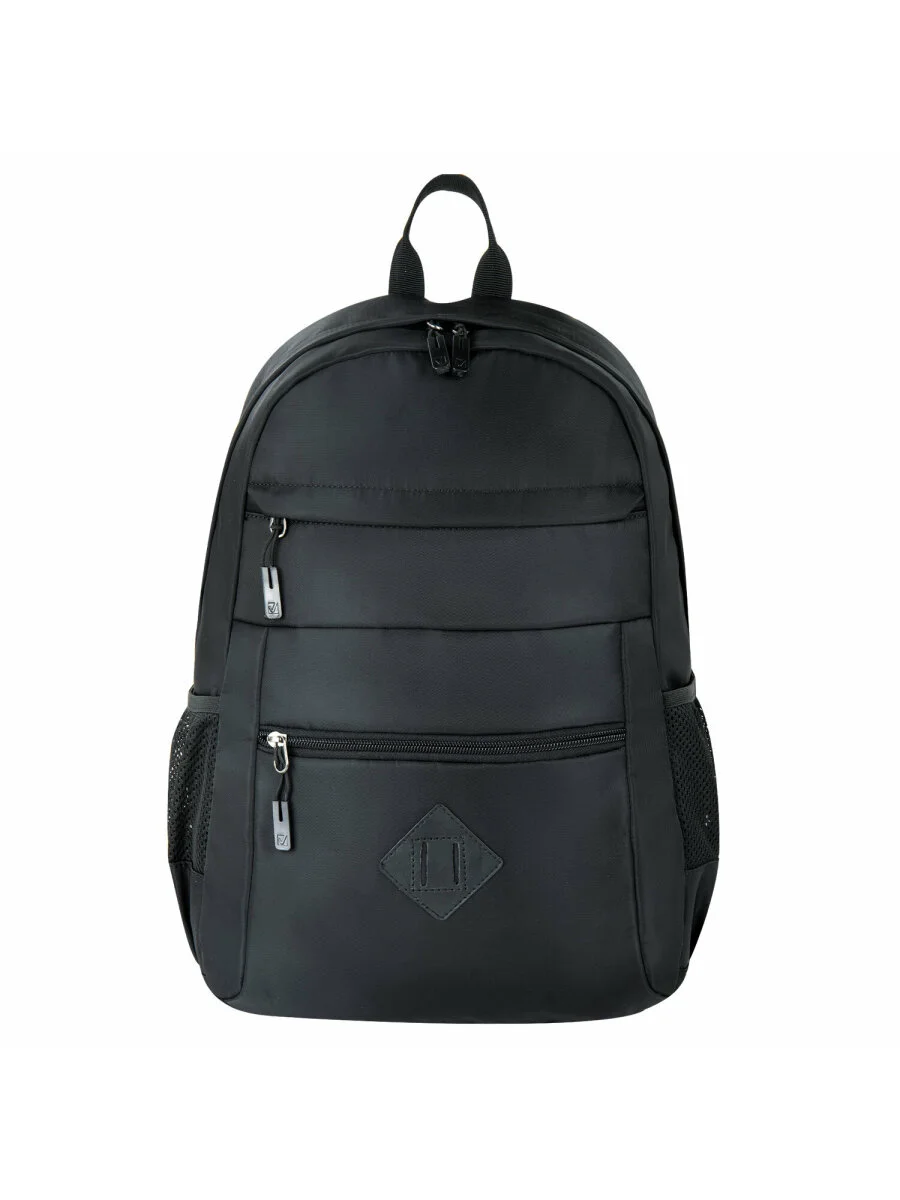 Рюкзак школьный для подростка Brauberg Dynamic эргономичный, черный, 43х30х13 см, 270801