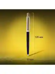 Ручка подарочная шариковая BRAUBERG Soprano, СИНЯЯ, корпус серебристый с синим