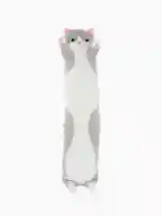 Мягкая игрушка кот-батон 110 см, серый