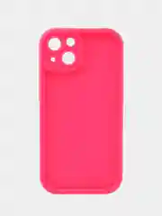 Фуксия чехол для iPhone 16/15/14/13/12/11/Pro/Max/Plus противоударный