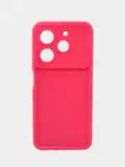 Фуксия чехол для Tecno POVA 6 Neo (Техно ПОВА 6 Нео) противоударный