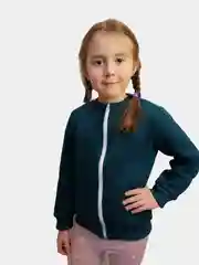 Тёмно-зелёный толстовка тёплая с начёсом ,на молнии