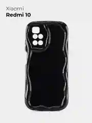 Черный чехол для Xiaomi Redmi 10 (Сяоми Редми 10), противоударный