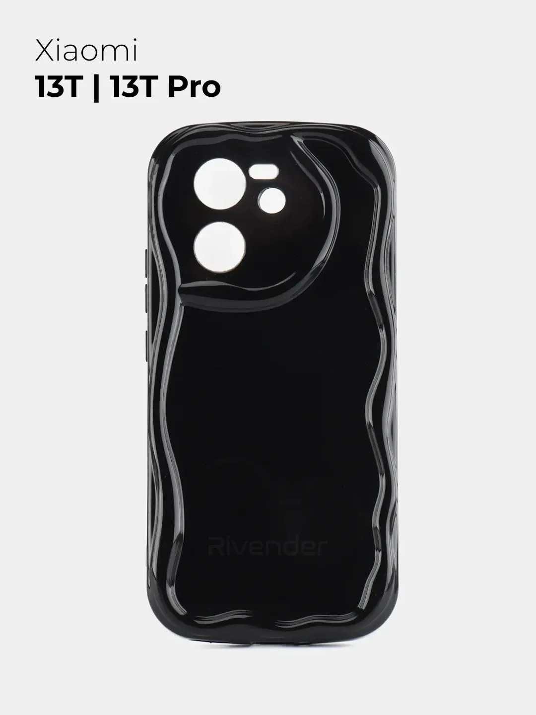 Черный чехол для Xiaomi 13T / 13T Pro (Сяоми 13Т Про), противоударный