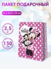 Minnie Mouse. Пакет подарочный большой (Best friends), 330*455*100 мм