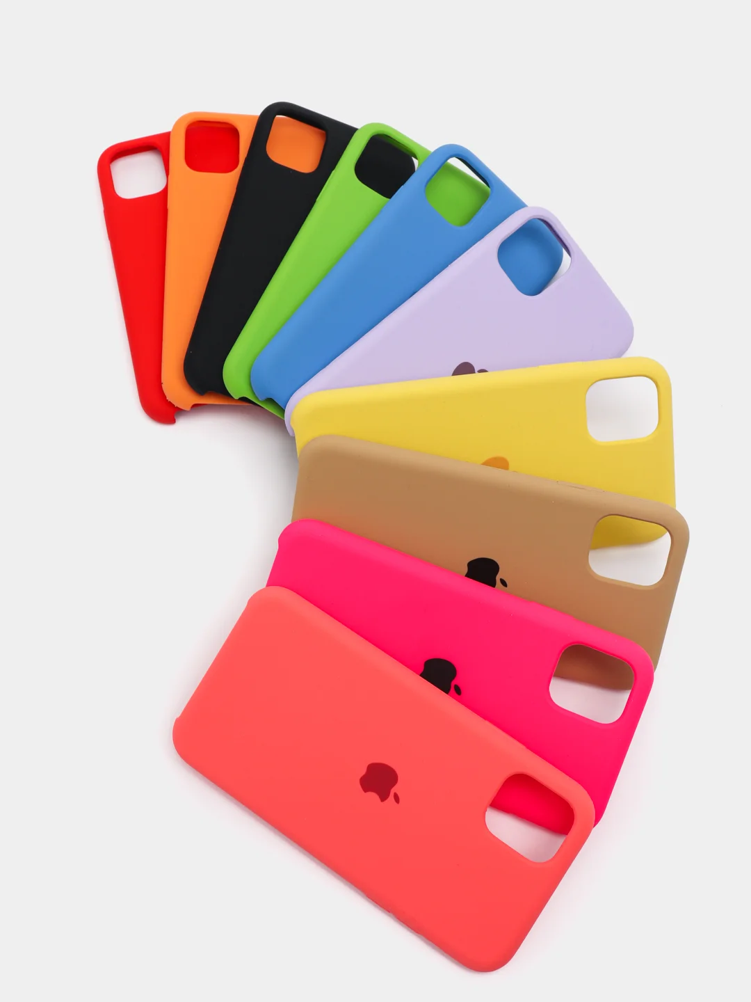 Черный чехол на Айфон 11, iPhone 11, силиконовый