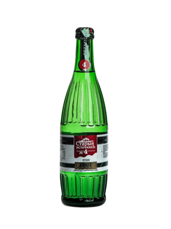 Минеральная газированная вода «Старый источник» Нагутская-4 стекло, 0,5л