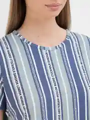Голубой туника женская . Хлопок 100% . Производство - Россия