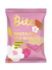 Вафли без сахара Bite «Малина – миндальный крем», 30 гр.